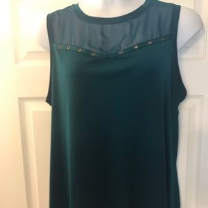 Worthington Teal blouse